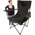 Kingpin Giant Tailgating Chair, Black