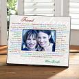 Personalized Friends Photo Frame - Expressions of Friendship