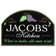 When in doubt, add more wine! Custom Sign