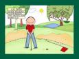 Personalized Golf Cartoon
