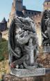 Sword, the Arthurian Dragon Statue