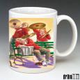Ready Set Run Drums Mug