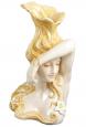 Female Bust Porcelain Vase