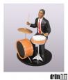 Jazz Drummer Figurine