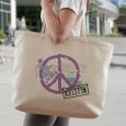 Personalized Tote Bag - Peace Symbol