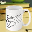 Treble Clef Teacher Mug - Personalized
