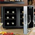 Touchscreen Silent Two Temp 12 Bottle Wine Fridge
