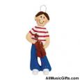 Boy with Violin Ornament