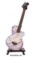 Electric Guitar Tiffany Accent Lamp