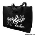 Music Notes Tote Bag
