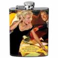 Office Morale Hip Flask