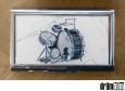 Drumset Metal Card Case