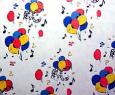 Musical Balloons Gift Wrap