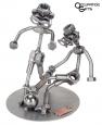 Soccer Steel Figurine