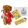 Happy Birthday Coloring Book Gift Package