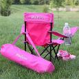 Kids Personalized Folding Chairs - Pink