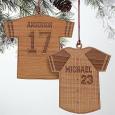 Personalized Christmas Ornaments - Sports Jerseys