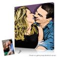 1st Year Anniversary Gift - Hand illustrated portraits from your photos