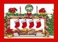 Personalized Christmas Stockings Cartoon