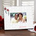 Personalized Anniversary Picture Frames - Our First Year
