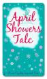 Vintage April Showers Metal Sign
