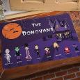 Personalized Door Mat - Halloween Character Collection