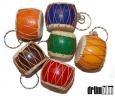 World Drum Keychain