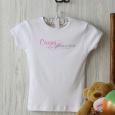 Flower Girl Personalized T-Shirts - Fitted Tee