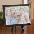 Personalized Photo Poetry Plaque for Fathers