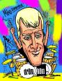 Drum Bum Personalized Caricature Print