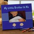 Brother Cartoon Character Personalized Picture Frames