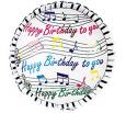 Piano & Notes Birthday Balloon