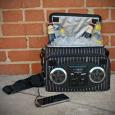 Chillin iPod Ready Radio Cooler, Pin Stripe