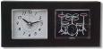 Drumset Desk Clock