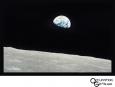 Aerospace Earth & Moon Canvas Print
