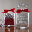 Personalized Candy Jars for Sweethearts with Chocolates