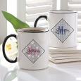 Personalized Coffee Mug Set - Mr and Mrs Collection