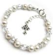 Child's Keepsake Pearl & Sparkle Bracelet