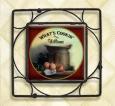 Personalized Ceramic Tile & Wrought Iron Trivet