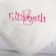 Personalized Kids Fleece Blanket - White - All About Me