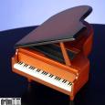 Wooden Piano Musical Ring Box