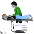 Chiropractor Female Business Card Holder