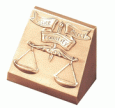 Scales of Justice Bookends