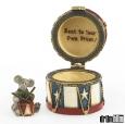 Drumming Mouse Treasure Box
