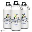 Cyclist Water Bottle - Personalized
