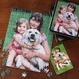Personalized Photo Jigsaw Puzzle with Keepsake Tin - Vertical
