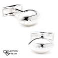 Football Cufflinks - Sterling Silver