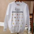 Personalized Family Cartoon Characters Women's Sweatshirt