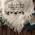 Personalized Memorial Afghan Blanket - Forever In Our Hearts