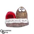 Motorcycle Nut Desktop Figurine